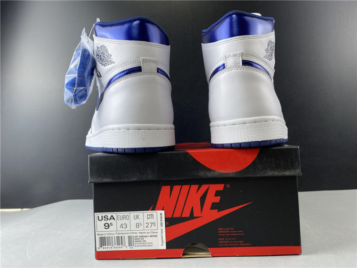 air jordan 1 retro metallic navy 555088-106