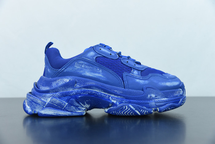 balcia triple s sneaker faded blue