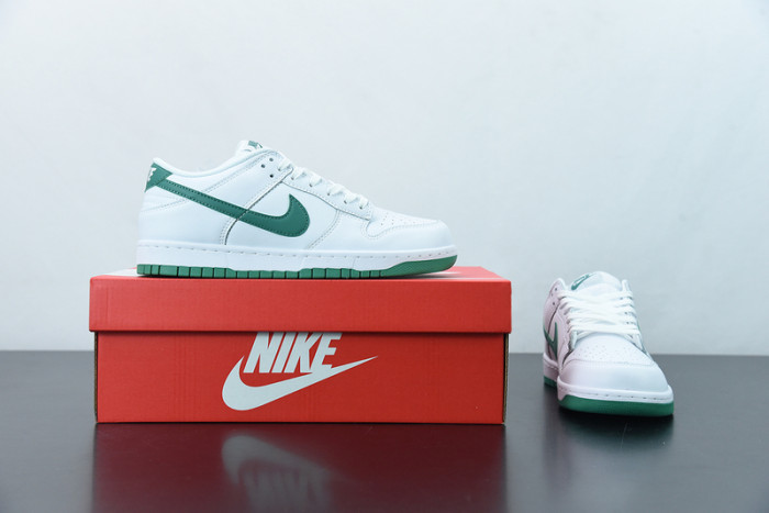 nike dunk low white green dd1503-112