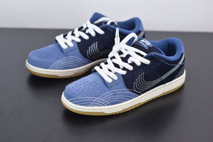 nike sb dunk low pro prm “denim gum” cv0316-400