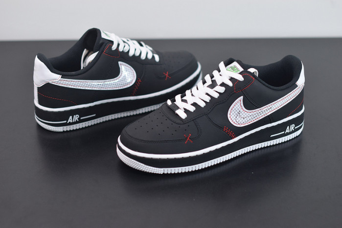 nike air force 1 low schematic black white bright crimson cu6646-001