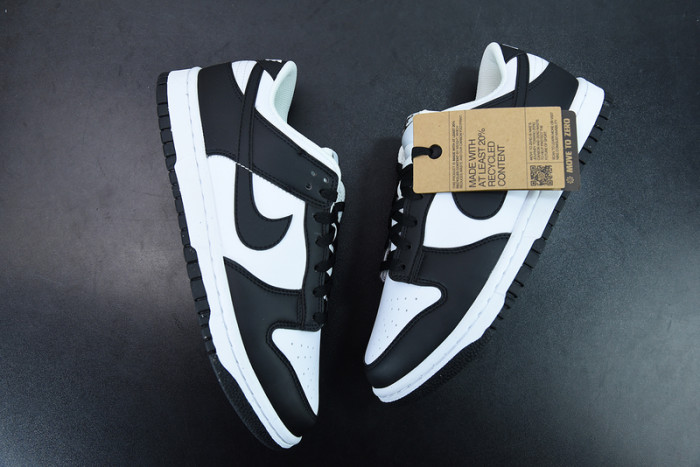 nike dunk low next nature white black panda dd1873-102
