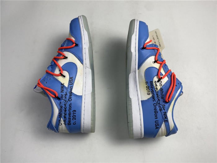 nike sb dunk low off-white blue ct0856-403