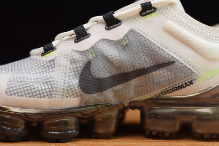 nike air vapormax 2019 premium white platinum tint lime blast at6810-100