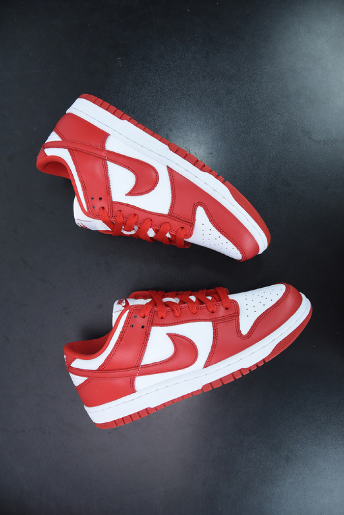nike dunk low university red cu1727-100