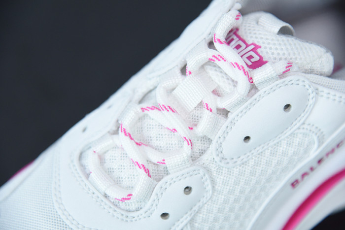 balcia triple s sneaker fluo pink white