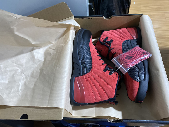 air jordan 12 “reverse flu game "ct8013-602