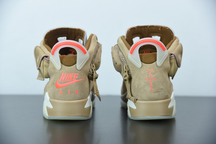 air jordan 6 x travis scott british khaki