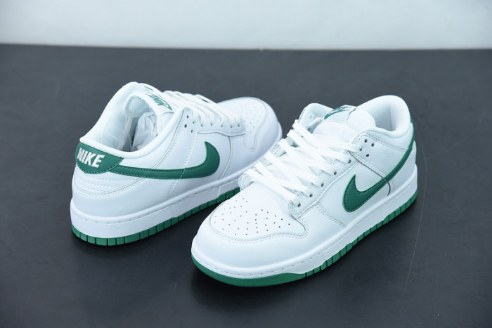 nike dunk low white green dd1503-112