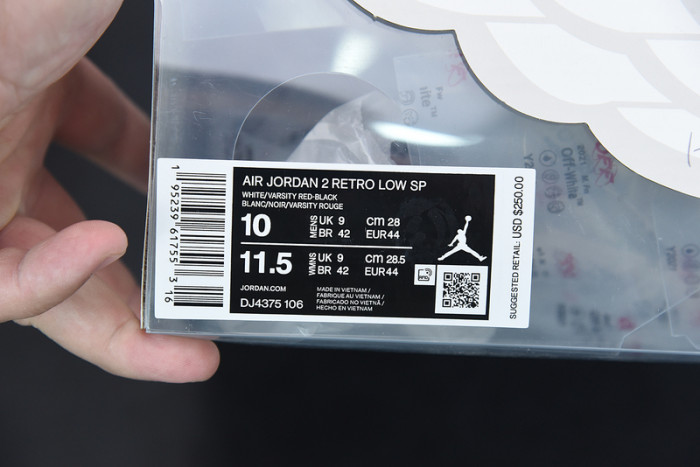 off-white x air jordan 2 low dj4375-106