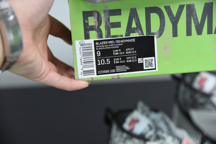 nike blazer mid readymade white cz3589-100