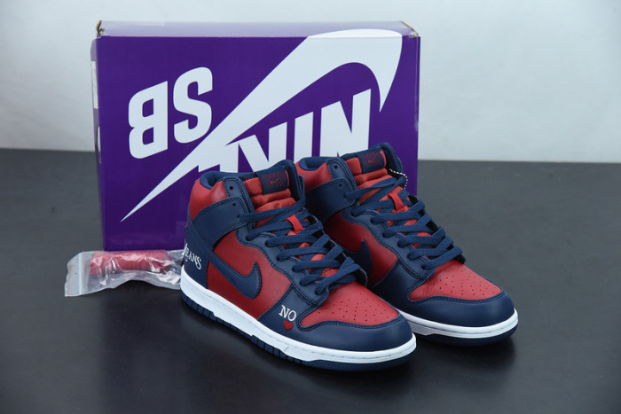 nike sb dunk high S*p*e by any means navy dn3741-600