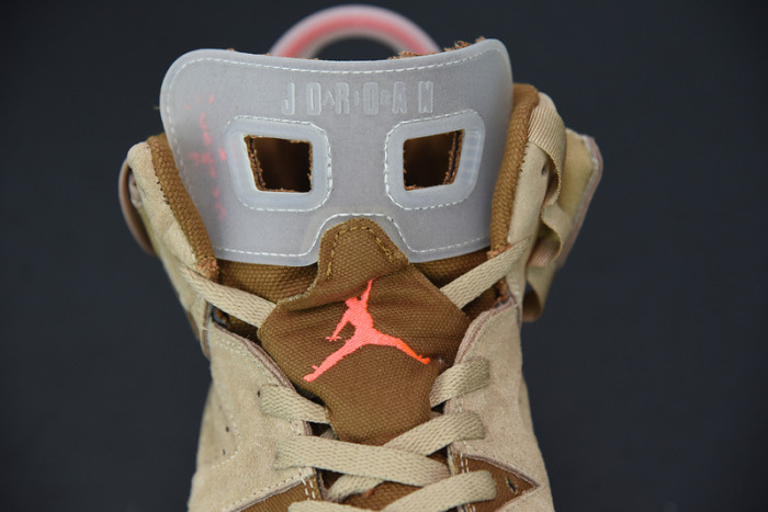 air jordan 6 x travis scott british khaki