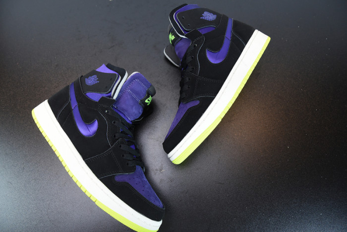 air jordan 1 high zoom air cmft black court purple lemon venom ct0979-001