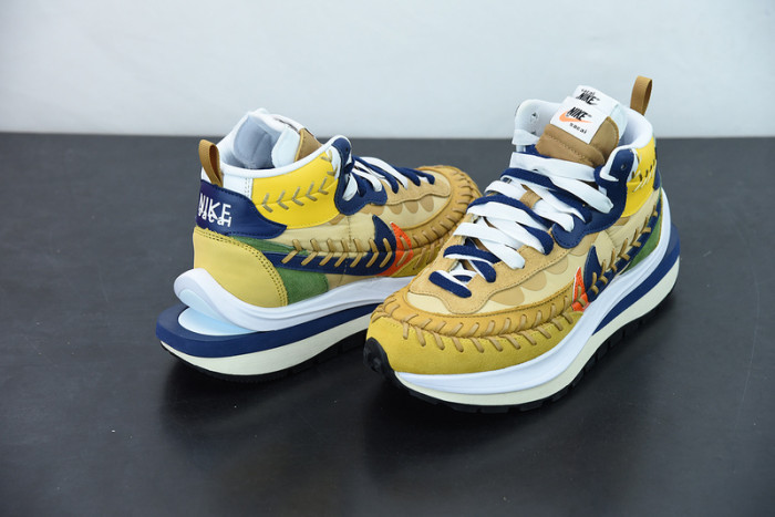 nike vaporwaffle sacai jean paul gaultier sesame blue dh9186-200