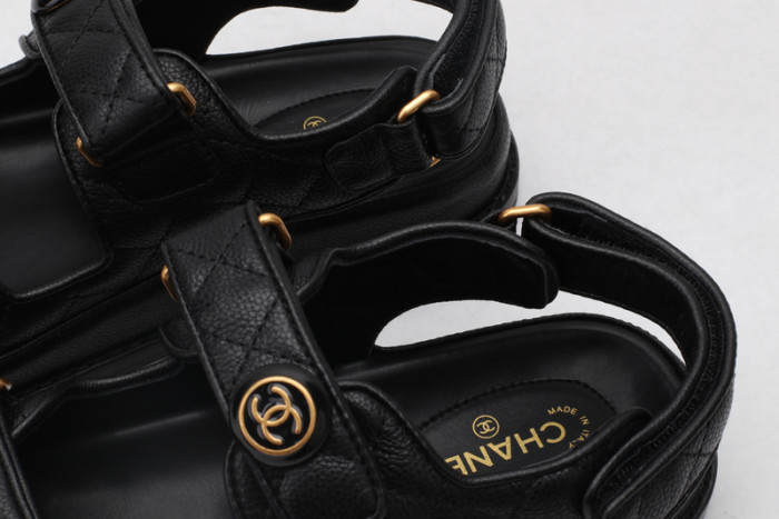 CN Slide Sandal Black 1984