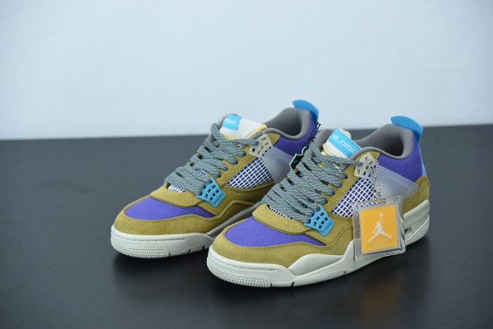union air jordan 4 desert moss taupe haze dj5718-300