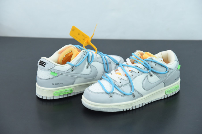 off-white x nike sb dunk low “02 of 50” ow dm1602-115