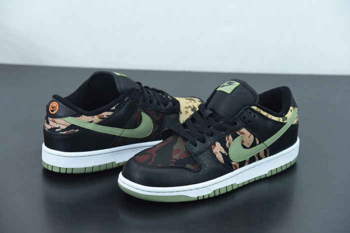 nike dunk low “black multi camo” dh0957-001