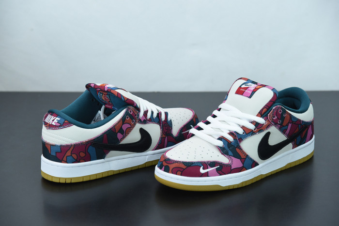 nike sb dunk low pro parra abstract art dh7695-600