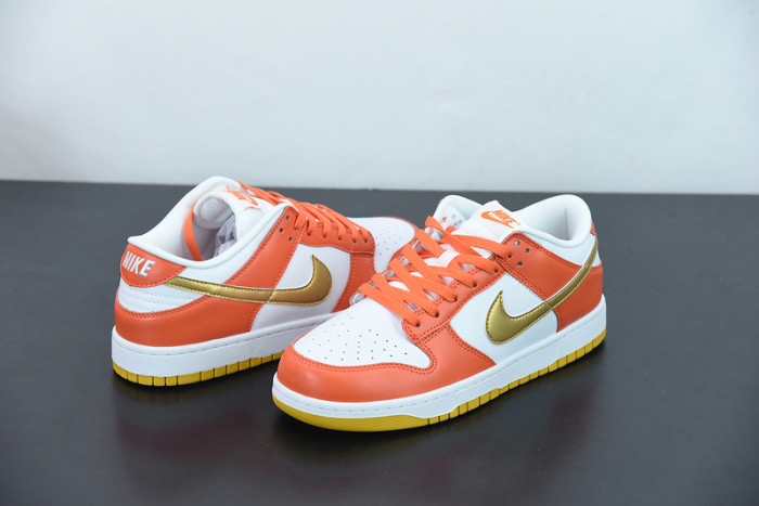 nike dunk low golden orange dq4690-800