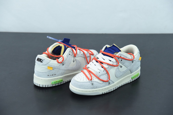 off-white x nike sb dunk low “13 of 50” ow dj0950-110