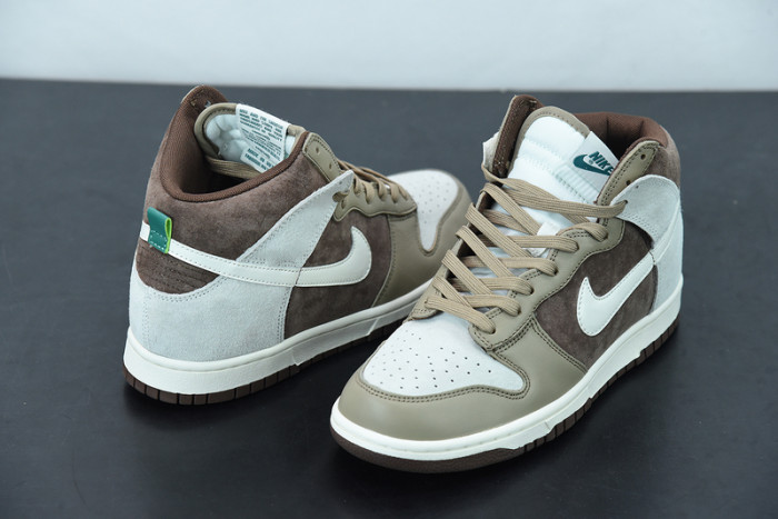 nike dunk high light chocolate dh5348-100