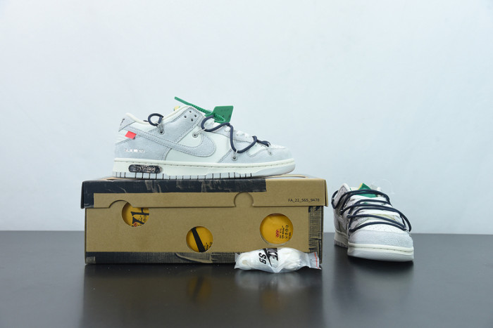 off-white x nike sb dunk low “20 of 50” ow dj0950-115
