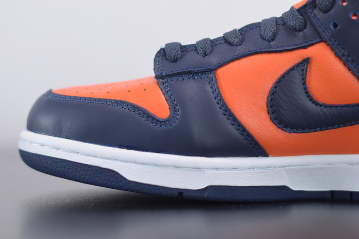 nike dunk low sp champ colors university orange marine cu1727-800
