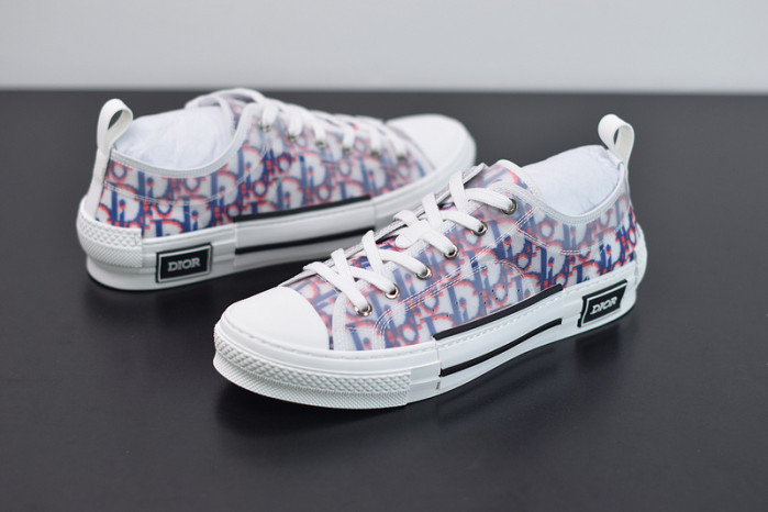 dor b23 low top red blue oblique d004