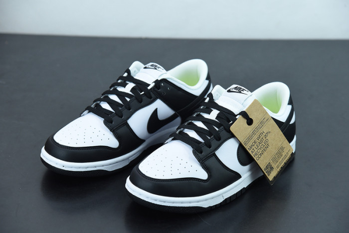 nike dunk low next nature white black panda dd1873-102