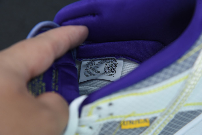 nike dunk low union passport pack grey purple dj9649-500