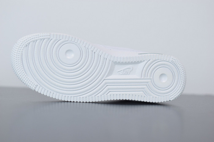 nike air force 1 low double air low white black cj1379-100