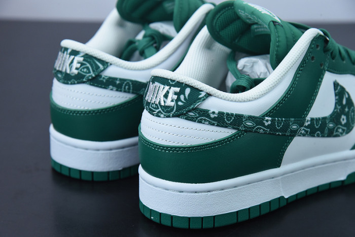 nike dunk low essential paisley pack green dh4401-102