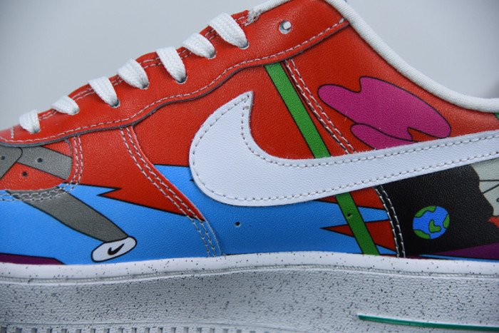 nike air force 1 flyleather ruohan wang cz3990-900