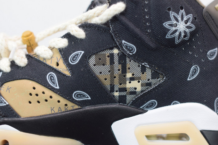 travis scott x air jordan 6 "paisley print" ct5058-001