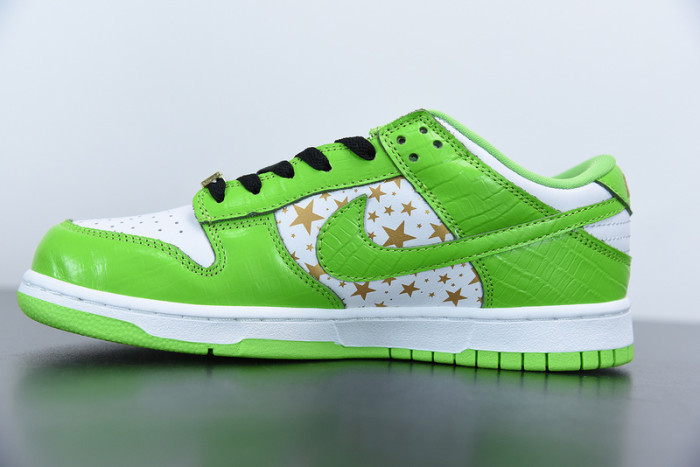 spm x nike sb dunk low green dh3228-101
