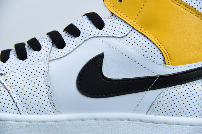 air jordan 1 mid “university gold” bq6472-107