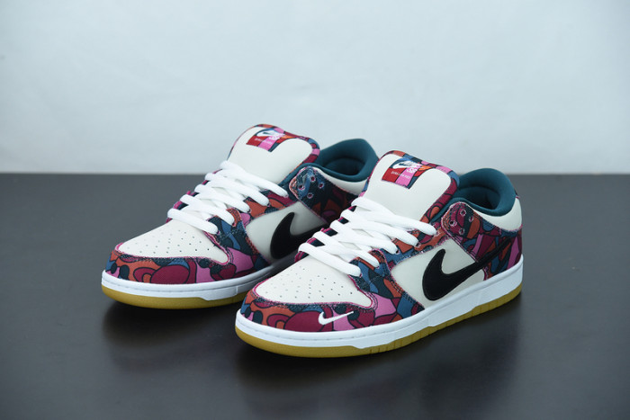 nike sb dunk low pro parra abstract art dh7695-600