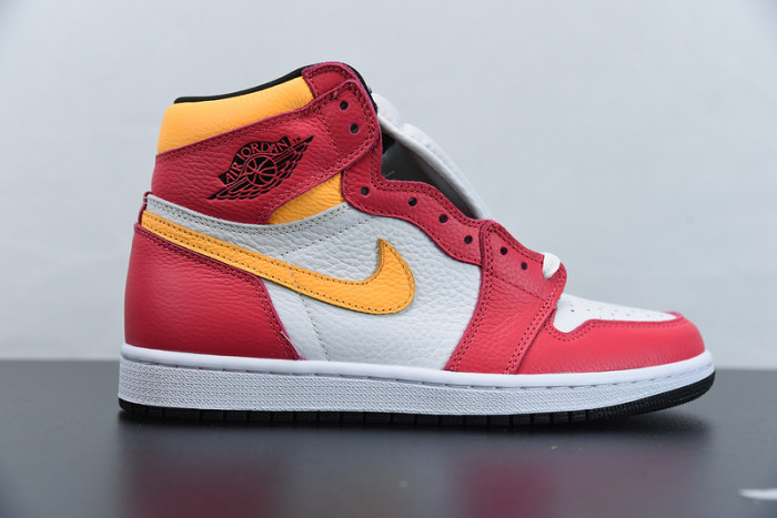 air jordan 1 high og“light fusion red” 555088-603