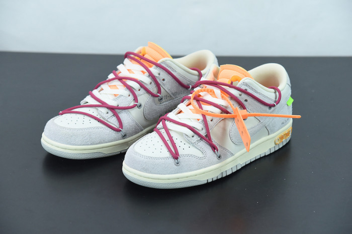 off-white x nike sb dunk low “35 of 50” ow dj0950-114