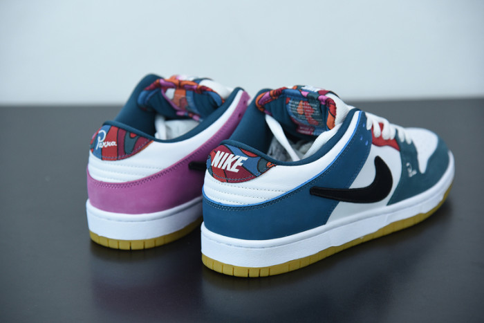 parra nike sb dunk low 2021 dh7695-100