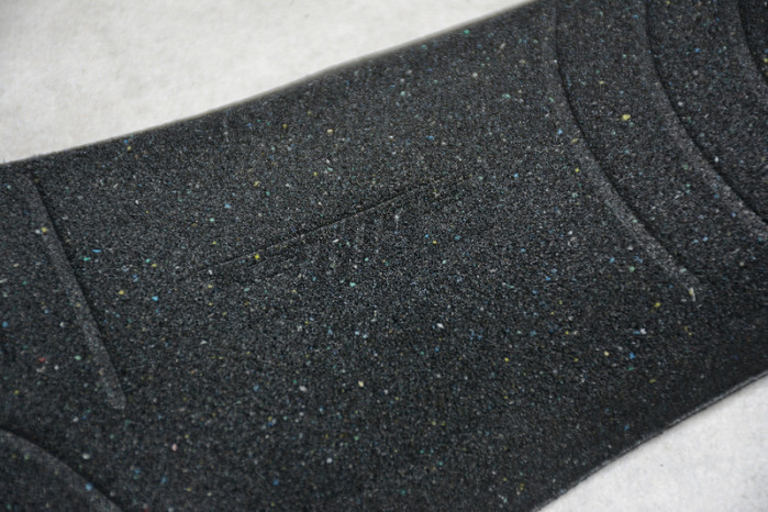 balcia triple s sneaker black clear sole