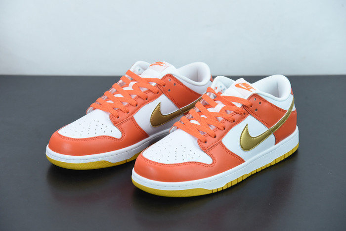 nike dunk low golden orange dq4690-800