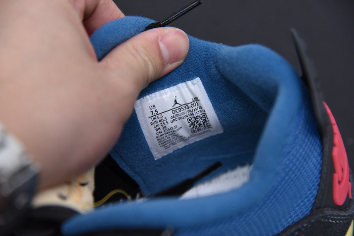 air jordan 4 retro union off noir dc9533-001