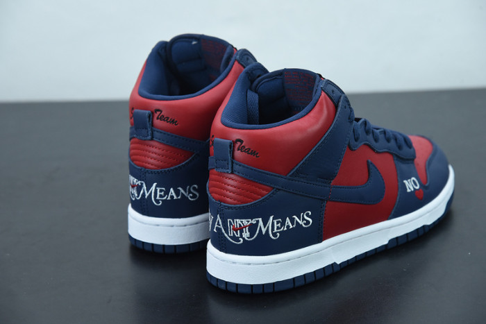 nike sb dunk high S*p*e by any means navy dn3741-600