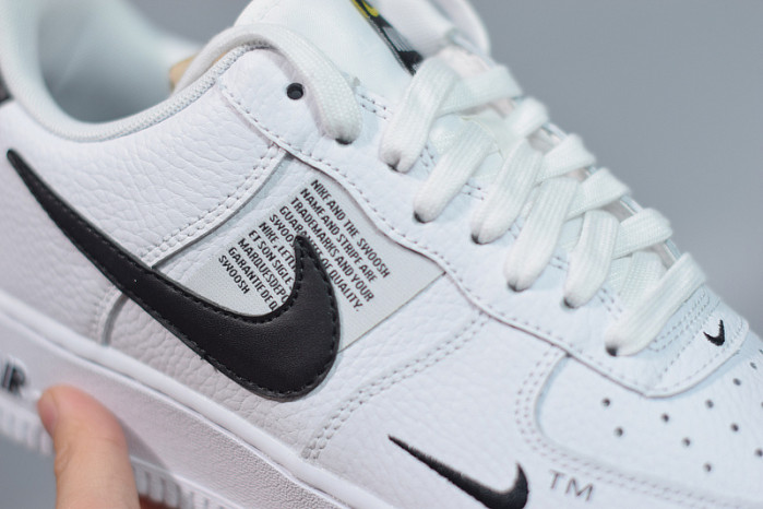 nike air force 1 low utility white black aj7747-100