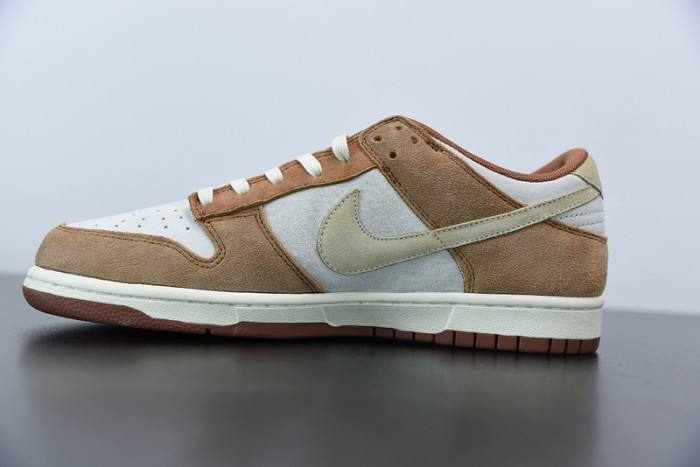 nike dunk low prm “medium curry” dd1390-100