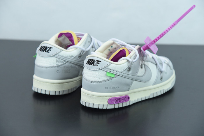 off-white x nike sb dunk low “03 of 50” ow dm1602-118