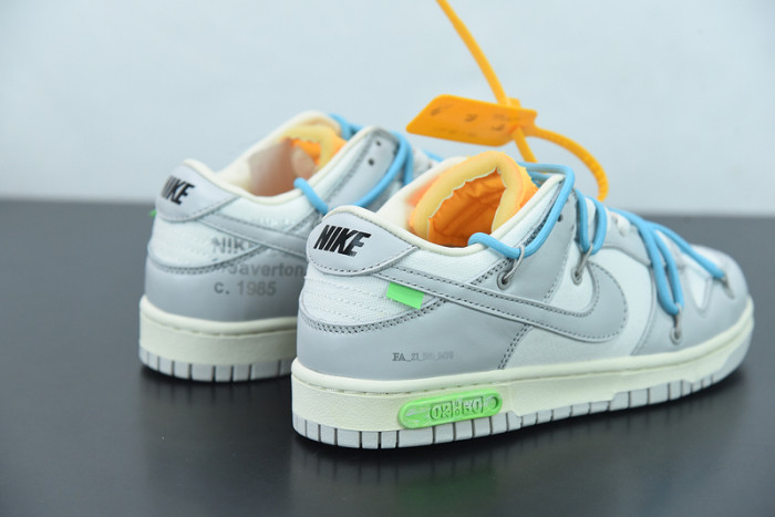 off-white x nike sb dunk low “02 of 50” ow dm1602-115